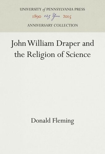 John William Draper and the Religion of Science