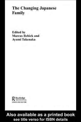 The Changing Japanese Family 