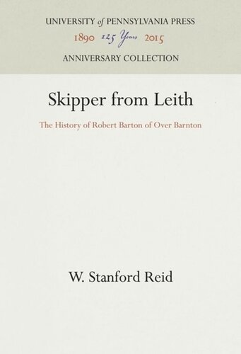 Skipper from Leith: The History of Robert Barton of Over Barnton