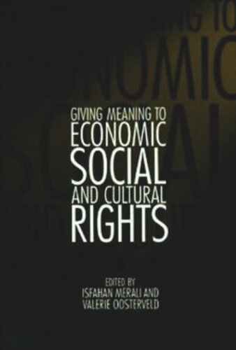Giving Meaning to Economic, Social, and Cultural Rights
