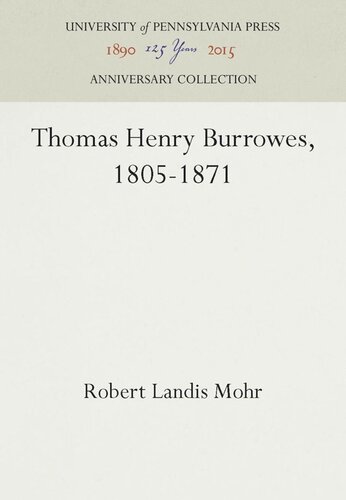 Thomas Henry Burrowes, 1805-1871