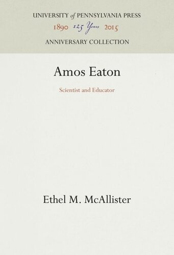 Amos Eaton: Scientist and Educator