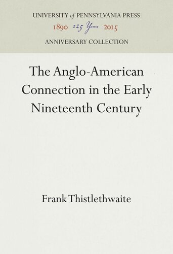 The Anglo-American Connection in the Early Nineteenth Century