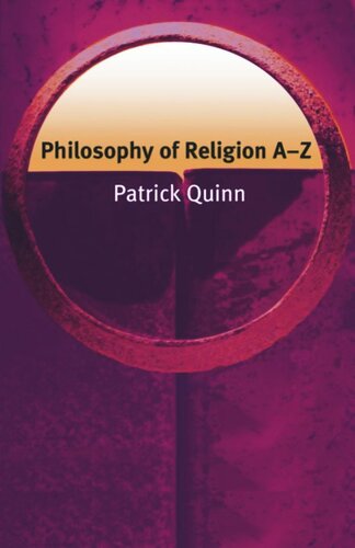Philosophy of Religion A–Z