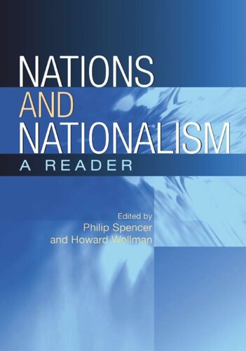 Nations and Nationalism: A Reader
