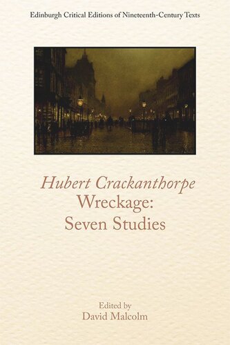 Hubert Crackanthorpe, Wreckage: Seven Studies