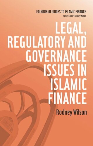 Legal, Regulatory and Governance Issues in Islamic Finance
