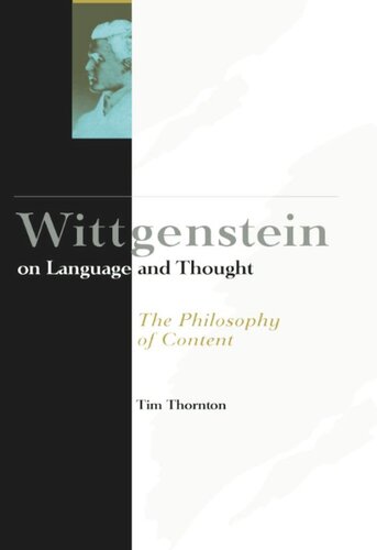 Wittgenstein on Language and Thought: The Philosophy of Content