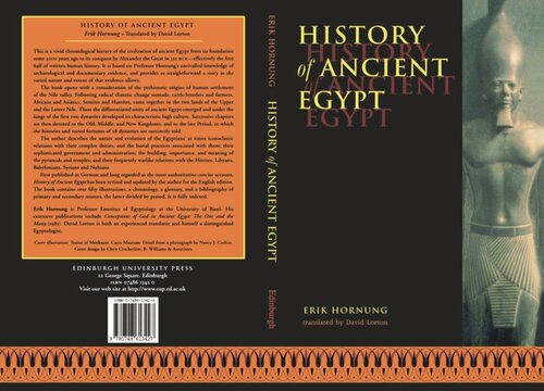 History of Ancient Egypt: Translated by David Lorton