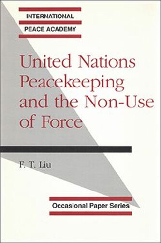 United Nations Peacekeeping and the Non-Use of Force