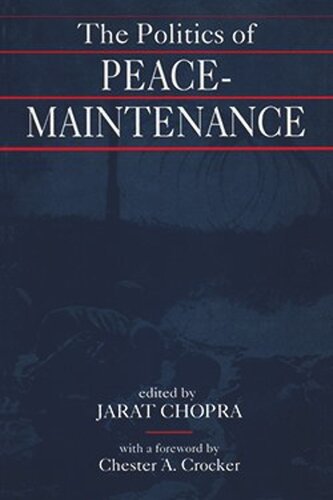 The Politics of Peace-Maintenance