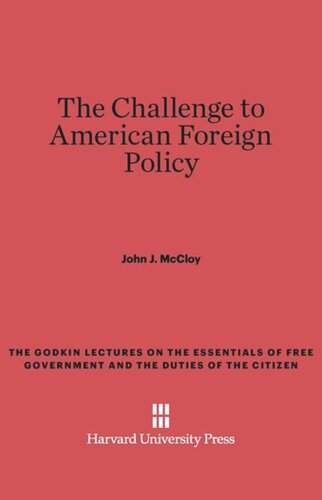 The Challenge to American Foreign Policy