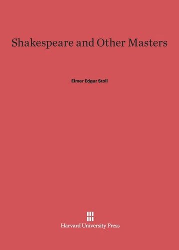 Shakespeare and Other Masters