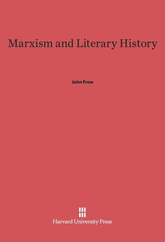 Marxism and Literary History