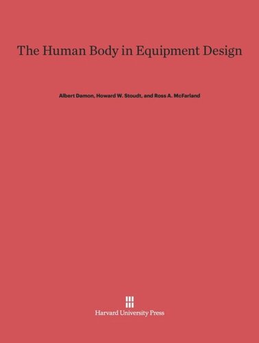 The Human Body in Equipment Design