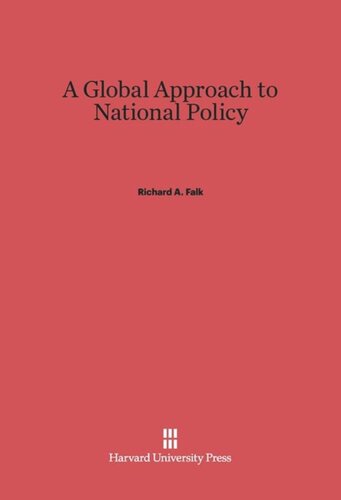 A Global Approach to National Policy