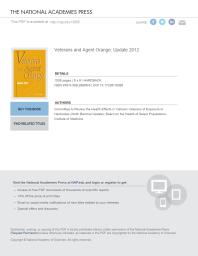 Veterans and Agent Orange: Update 2012