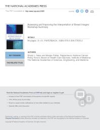 Assessing and Improving the Interpretation of Breast Images: Workshop Summary