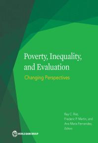 Poverty, Inequality, and Evaluation: Changing Perspectives
