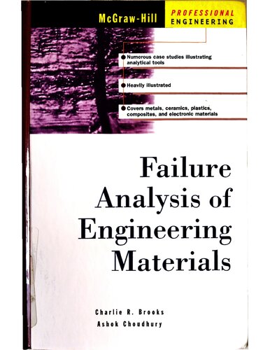 Failure Analysis of Engineering Materials