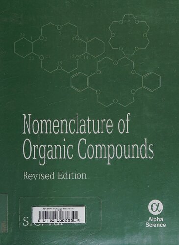 Nomenclature of Organic Compounds