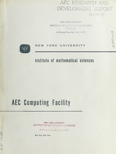 New York University compiler system