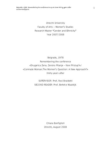 Drugarica Zena Zensko Pitanje