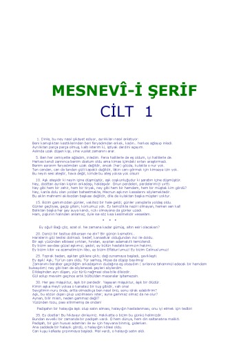 mesnevi-i serif
