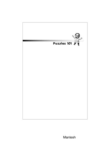 Puzzles 101: A Puzzlemaster's Challenge