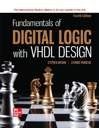 Fundamentals of Digital Logic with VHDL Design