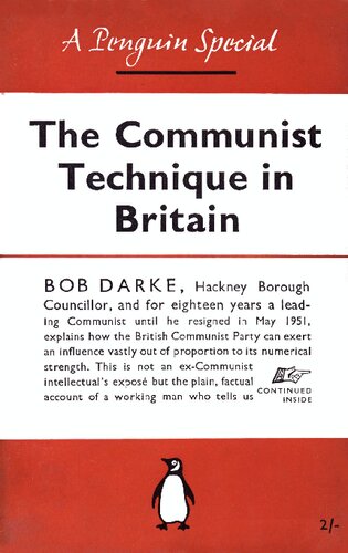 The Communist Technique in Britain