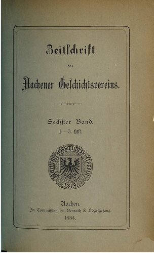 Zeitschrift des Aachener Geschichtsvereins