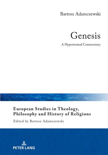 Genesis (European Studies in Theology, Philosophy and History of Religions)
