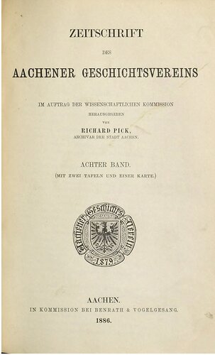 Zeitschrift des Aachener Geschichtsvereins