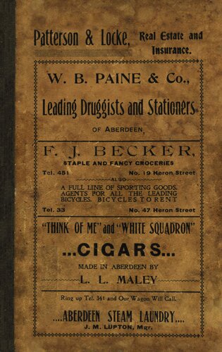 1902 Directory of the City of Aberdeen [Washington]: an alphabetically arranged list of business firms and citizens