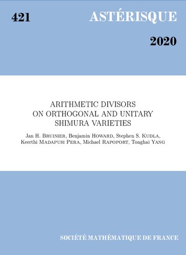Arithmetic Divisors on Orthogonal and Unitary Shimura Varieties