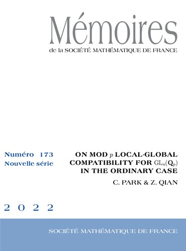 On mod p local-global compatibility for GLn(Qp) in the ordinary case