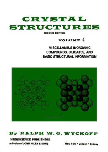 Crystal Structures - Volume 4