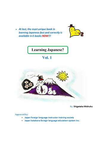 Learning Japanese ? Volumes 1,2,3,4 all Four like Minna no nihongo but better