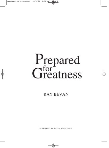 Prepared for Greatness
