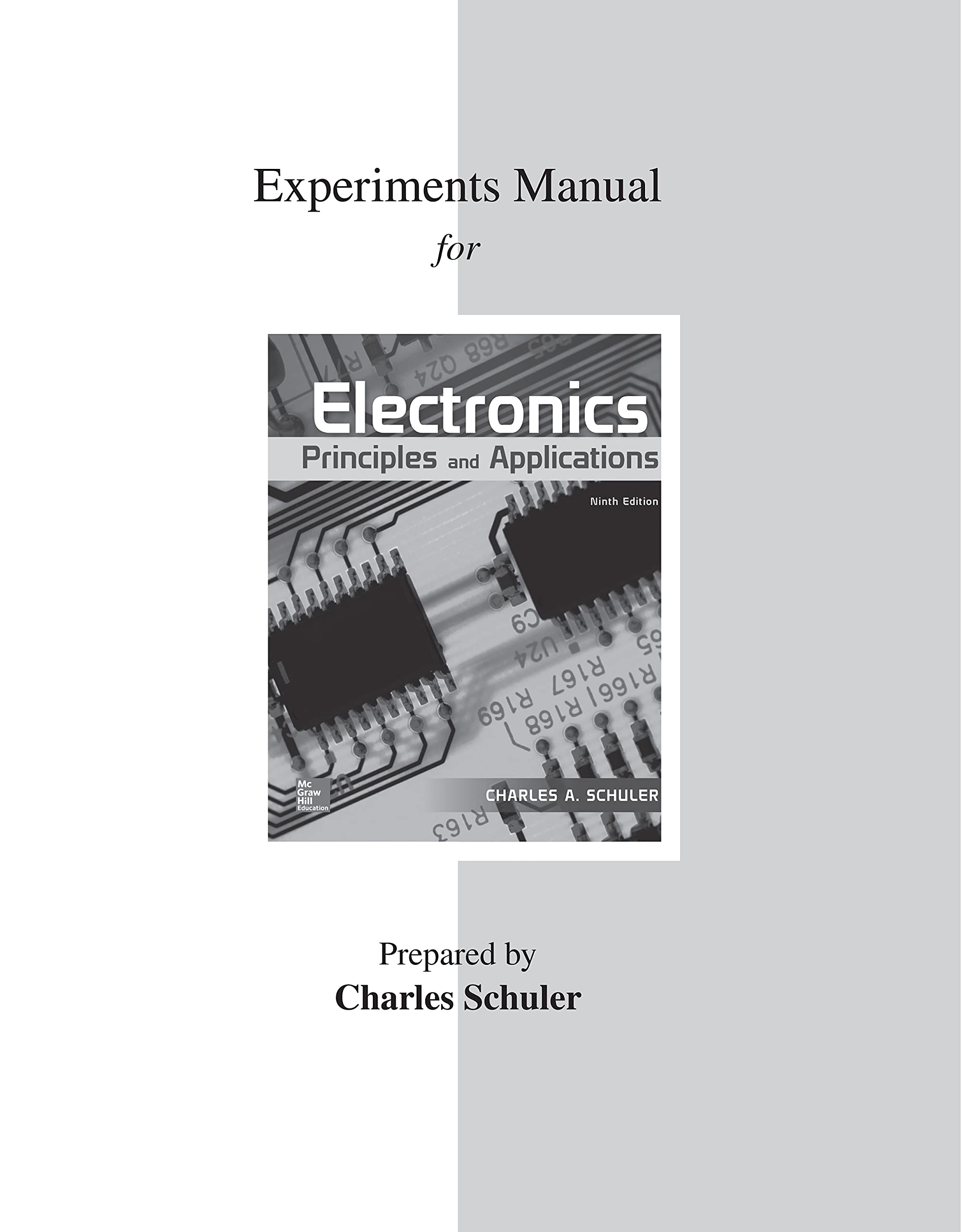 Experiments Manual for Electronics: Principles & Applications