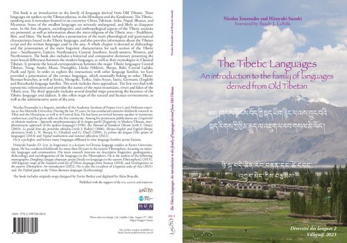 The Tibetic Languages: an introduction to the family of languages derived from Old Tibetan