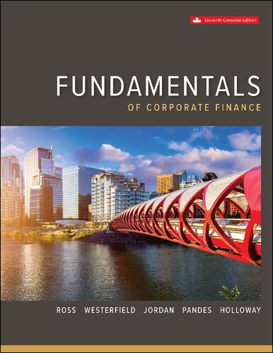 Fundamentals of Corporate Finance, 11ce