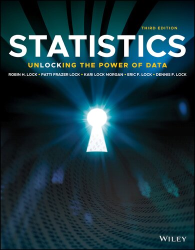 Statistics: Unlocking the Power of Data, 3rd Edition