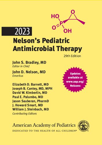 2023 Nelson’s Pediatric Antimicrobial Therapy