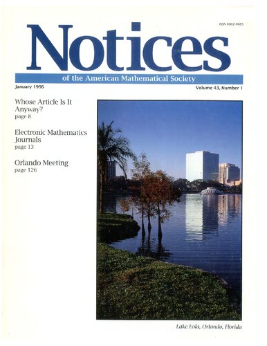 Notices of the American Mathematical Society