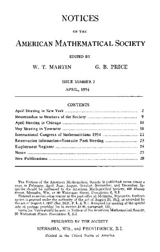 Notices of the American Mathematical Society