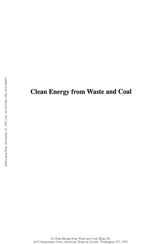 Clean Energy from Waste and Coal