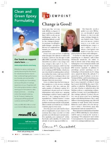 Paint & Coatings Industry  2010,09