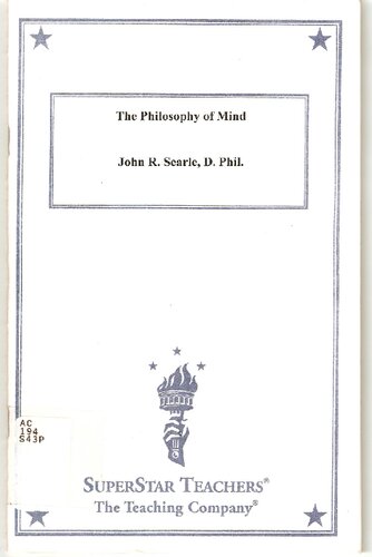 The Great Courses Philosophy of Mind